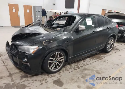 2017 BMW X4 M40I z USA, uszkodzony, nr VIN 5UXXW7C50H0U25578